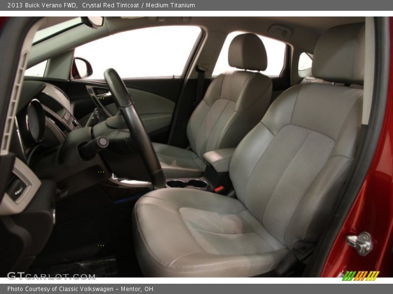 Crystal Red Tintcoat / Medium Titanium 2013 Buick Verano FWD