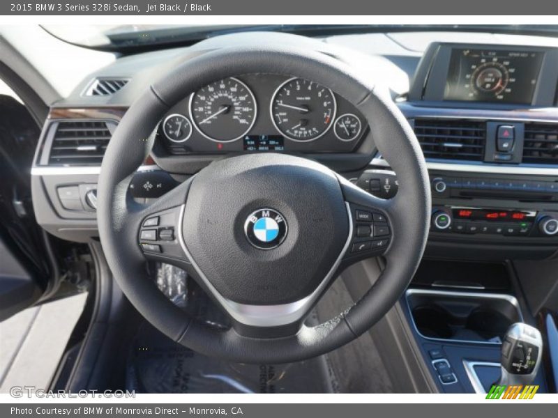 Jet Black / Black 2015 BMW 3 Series 328i Sedan