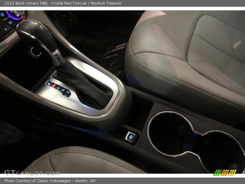 Crystal Red Tintcoat / Medium Titanium 2013 Buick Verano FWD