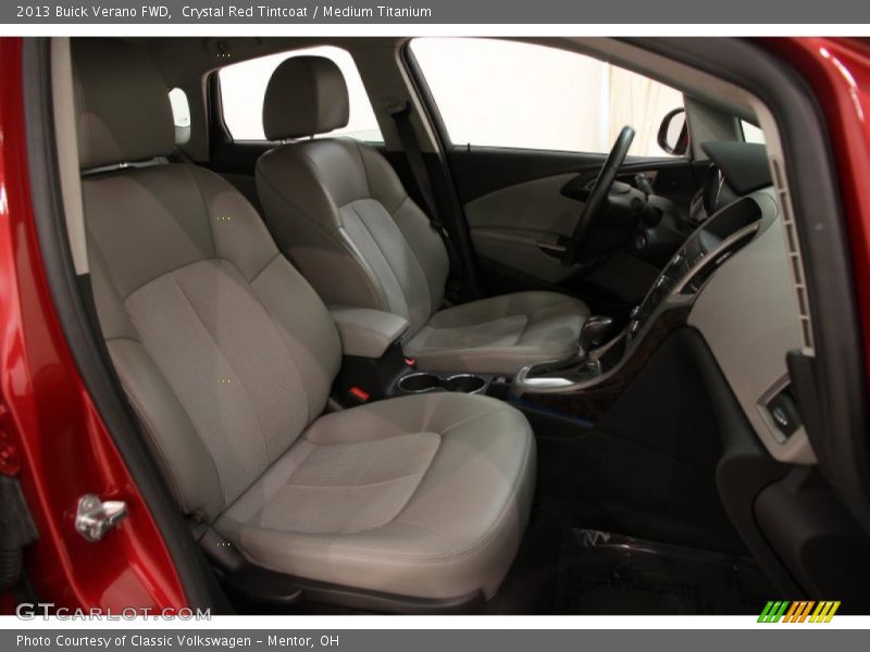 Crystal Red Tintcoat / Medium Titanium 2013 Buick Verano FWD