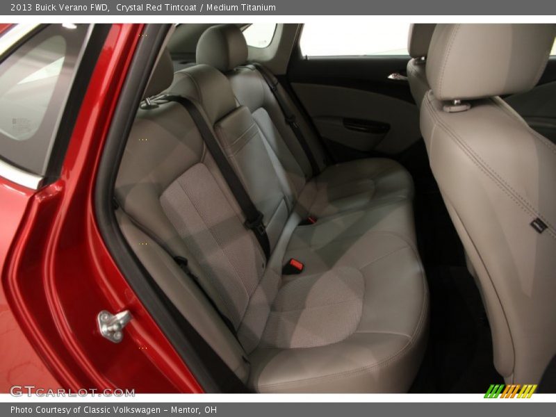 Crystal Red Tintcoat / Medium Titanium 2013 Buick Verano FWD