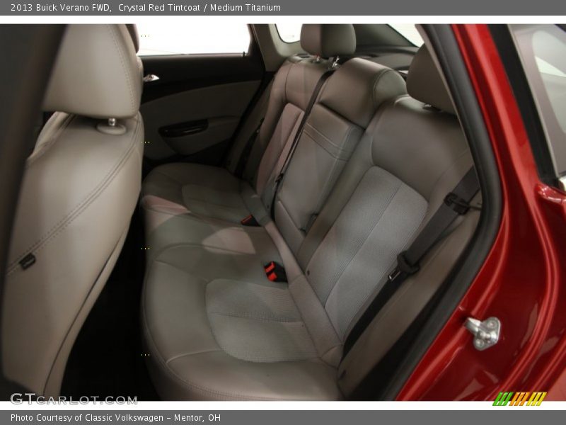Crystal Red Tintcoat / Medium Titanium 2013 Buick Verano FWD