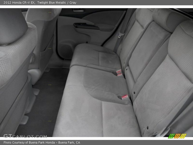Twilight Blue Metallic / Gray 2012 Honda CR-V EX
