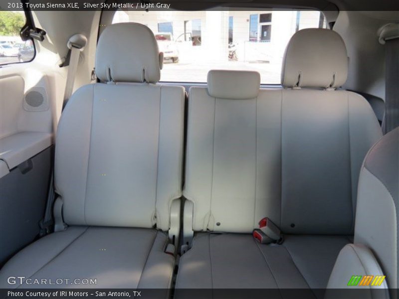 Silver Sky Metallic / Light Gray 2013 Toyota Sienna XLE