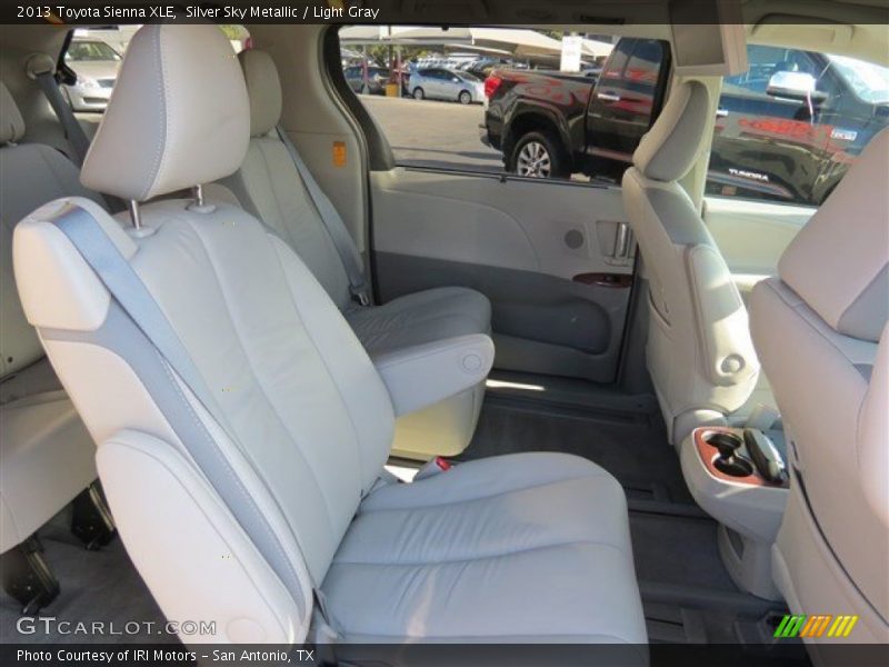 Silver Sky Metallic / Light Gray 2013 Toyota Sienna XLE