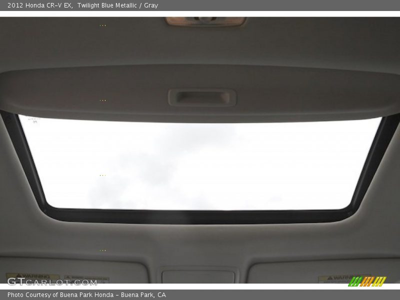 Twilight Blue Metallic / Gray 2012 Honda CR-V EX