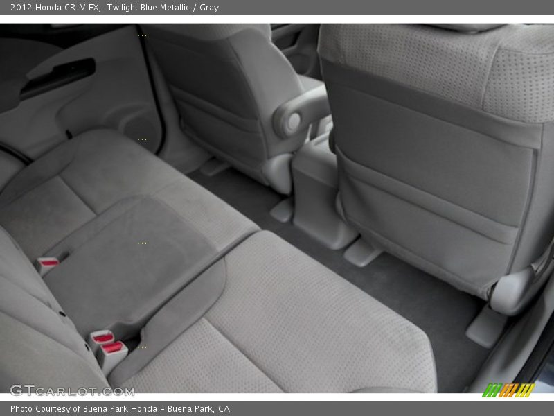 Twilight Blue Metallic / Gray 2012 Honda CR-V EX
