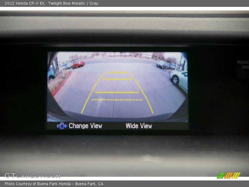 Twilight Blue Metallic / Gray 2012 Honda CR-V EX