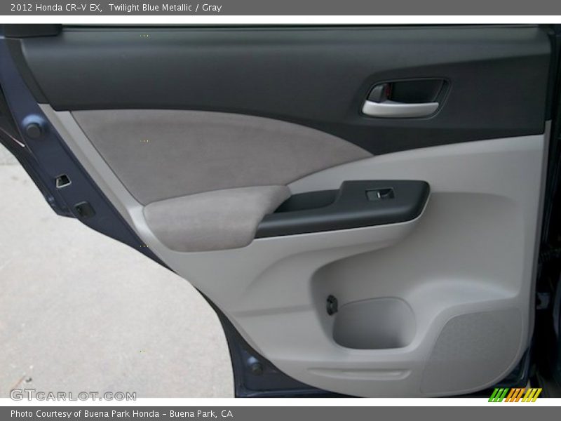 Twilight Blue Metallic / Gray 2012 Honda CR-V EX