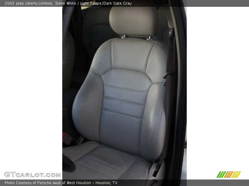 Stone White / Light Taupe/Dark Slate Gray 2003 Jeep Liberty Limited