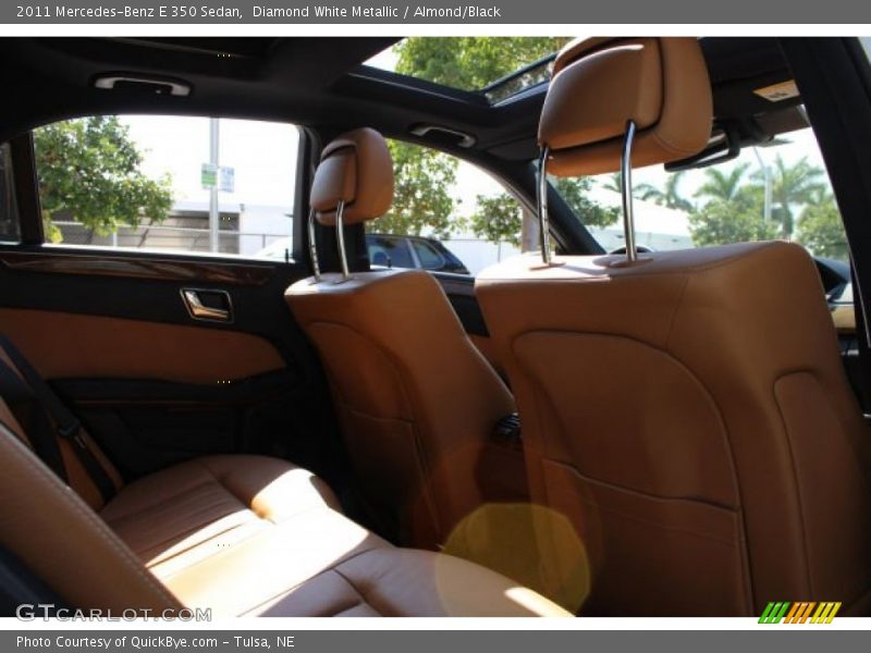 Diamond White Metallic / Almond/Black 2011 Mercedes-Benz E 350 Sedan
