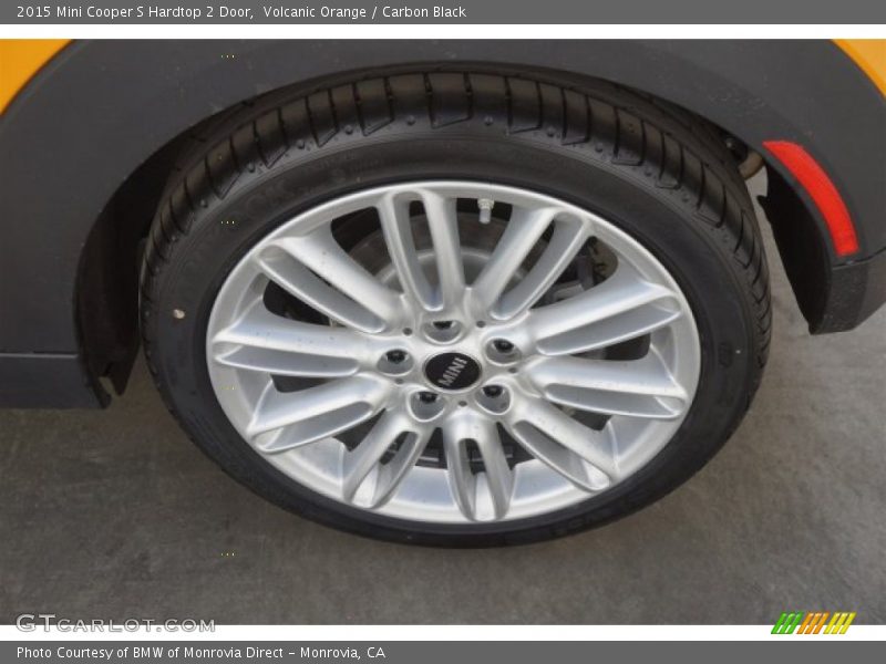 Volcanic Orange / Carbon Black 2015 Mini Cooper S Hardtop 2 Door