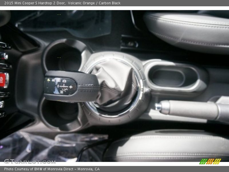 Volcanic Orange / Carbon Black 2015 Mini Cooper S Hardtop 2 Door