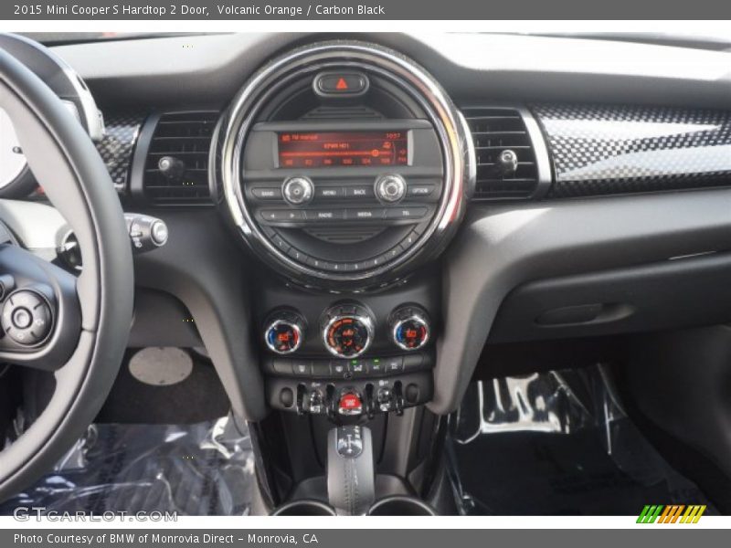 Volcanic Orange / Carbon Black 2015 Mini Cooper S Hardtop 2 Door