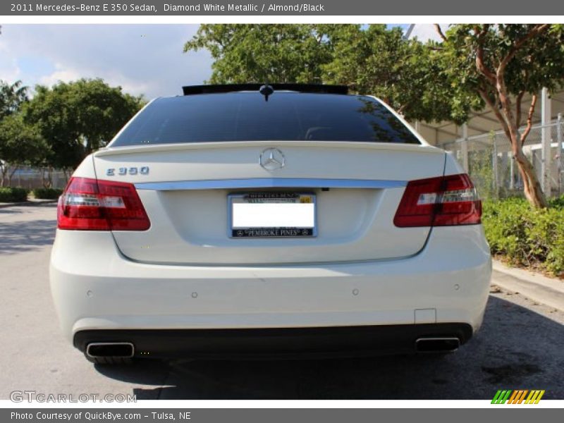 Diamond White Metallic / Almond/Black 2011 Mercedes-Benz E 350 Sedan
