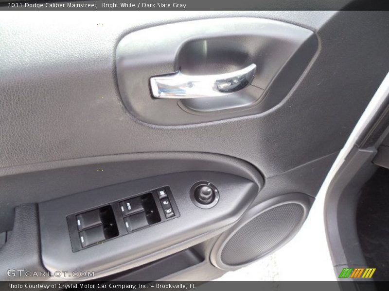 Bright White / Dark Slate Gray 2011 Dodge Caliber Mainstreet