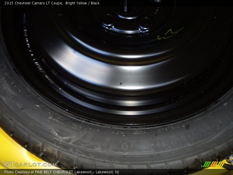 Bright Yellow / Black 2015 Chevrolet Camaro LT Coupe