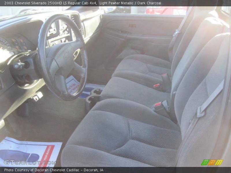 Light Pewter Metallic / Dark Charcoal 2003 Chevrolet Silverado 2500HD LS Regular Cab 4x4