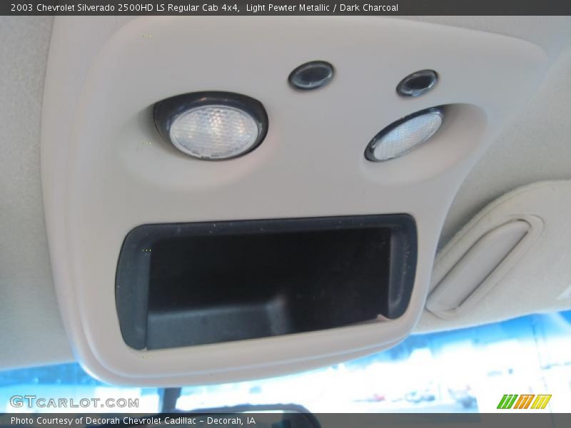 Light Pewter Metallic / Dark Charcoal 2003 Chevrolet Silverado 2500HD LS Regular Cab 4x4