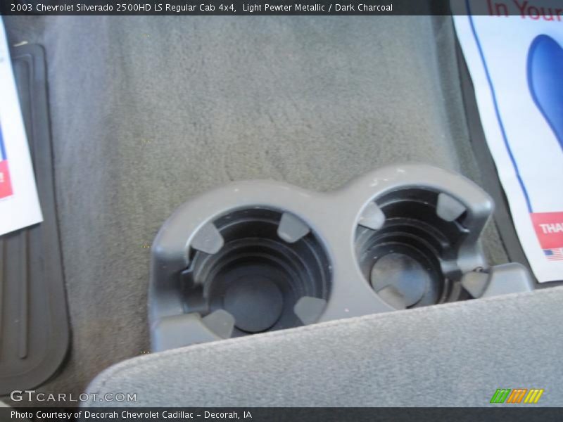 Light Pewter Metallic / Dark Charcoal 2003 Chevrolet Silverado 2500HD LS Regular Cab 4x4