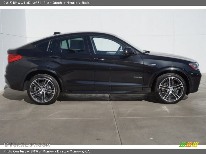  2015 X4 xDrive35i Black Sapphire Metallic