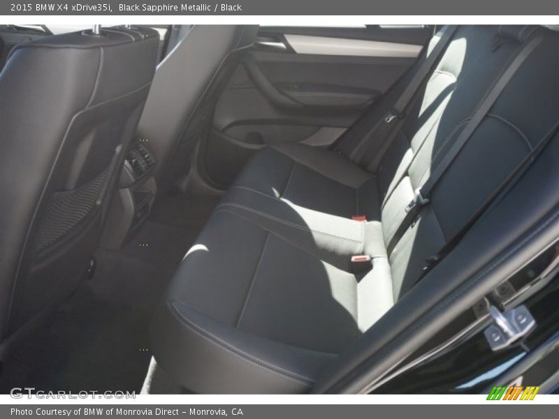 Black Sapphire Metallic / Black 2015 BMW X4 xDrive35i