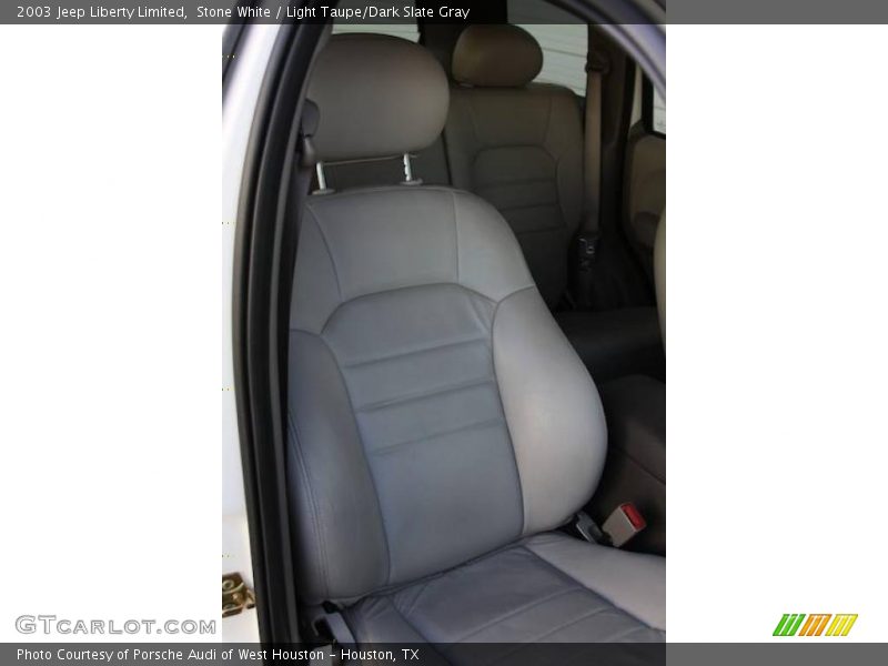 Stone White / Light Taupe/Dark Slate Gray 2003 Jeep Liberty Limited