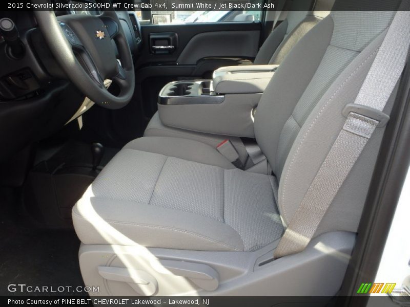 Summit White / Jet Black/Dark Ash 2015 Chevrolet Silverado 3500HD WT Crew Cab 4x4