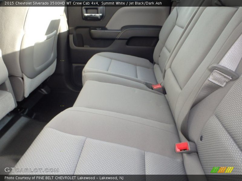 Summit White / Jet Black/Dark Ash 2015 Chevrolet Silverado 3500HD WT Crew Cab 4x4