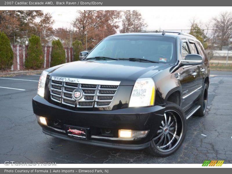 Black Raven / Ebony/Ebony 2007 Cadillac Escalade AWD