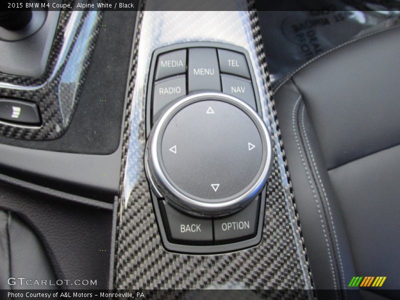 Alpine White / Black 2015 BMW M4 Coupe