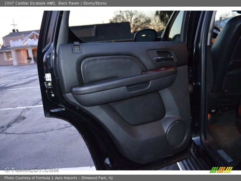 Black Raven / Ebony/Ebony 2007 Cadillac Escalade AWD