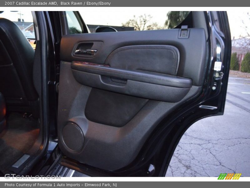 Black Raven / Ebony/Ebony 2007 Cadillac Escalade AWD