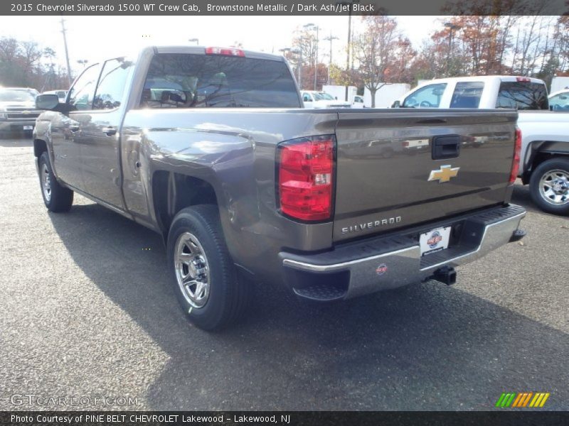 Brownstone Metallic / Dark Ash/Jet Black 2015 Chevrolet Silverado 1500 WT Crew Cab