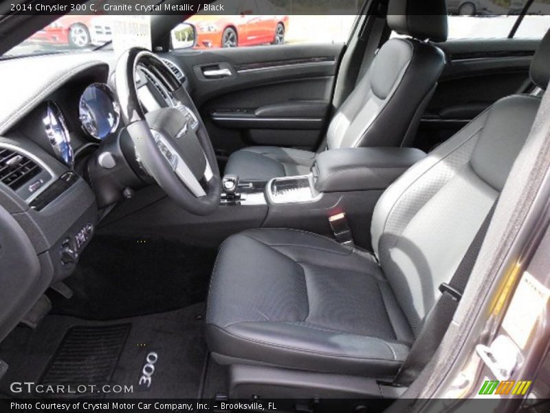 Granite Crystal Metallic / Black 2014 Chrysler 300 C