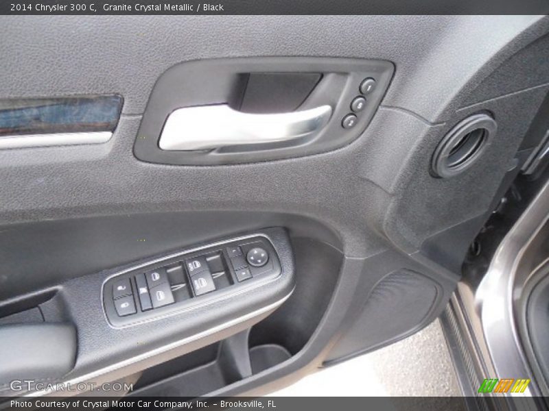 Granite Crystal Metallic / Black 2014 Chrysler 300 C