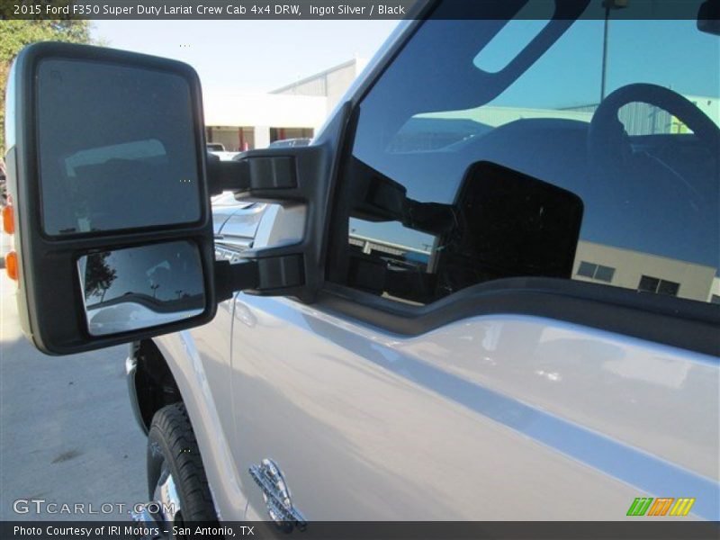 Ingot Silver / Black 2015 Ford F350 Super Duty Lariat Crew Cab 4x4 DRW
