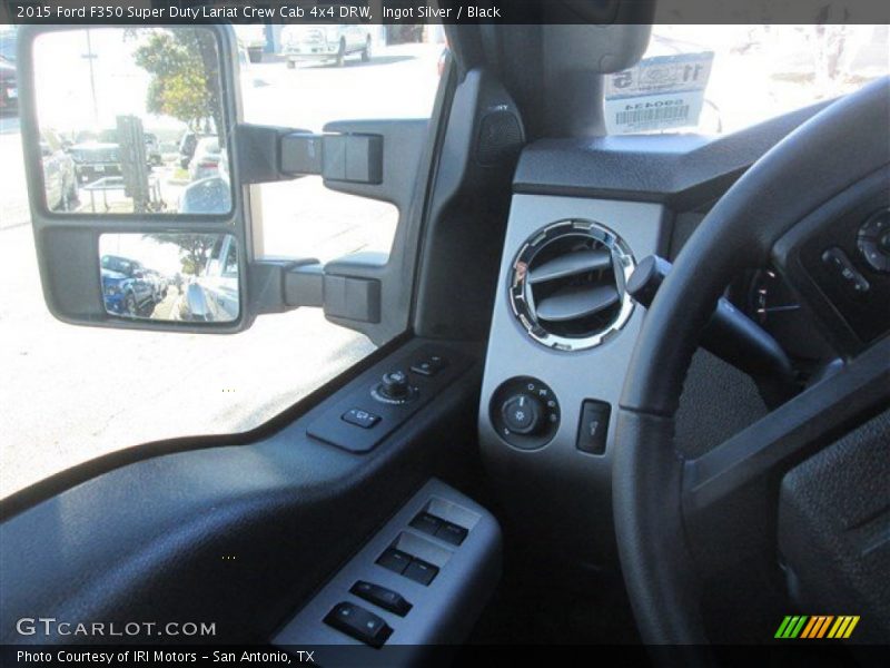 Ingot Silver / Black 2015 Ford F350 Super Duty Lariat Crew Cab 4x4 DRW