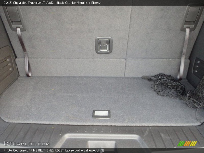 Black Granite Metallic / Ebony 2015 Chevrolet Traverse LT AWD