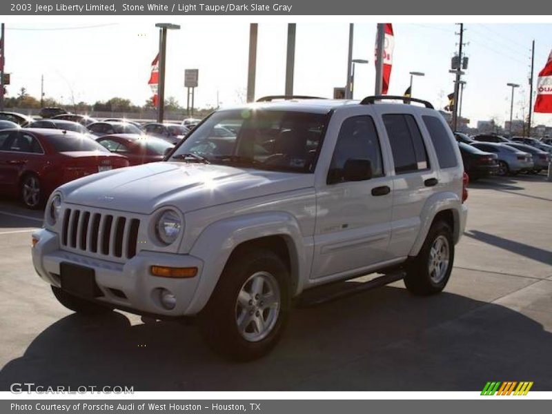Stone White / Light Taupe/Dark Slate Gray 2003 Jeep Liberty Limited