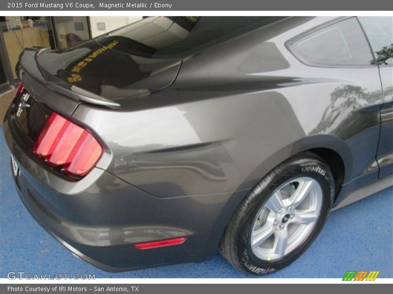 Magnetic Metallic / Ebony 2015 Ford Mustang V6 Coupe