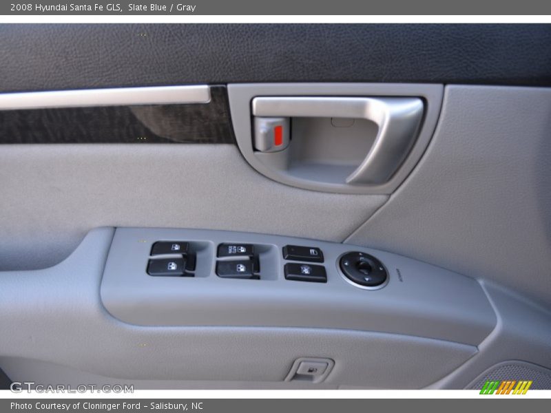 Slate Blue / Gray 2008 Hyundai Santa Fe GLS