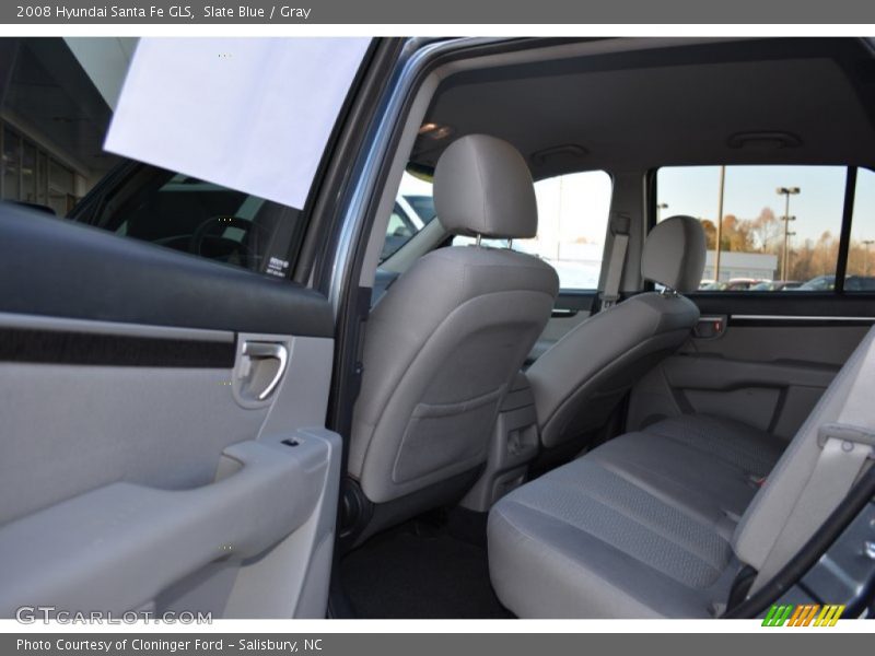 Slate Blue / Gray 2008 Hyundai Santa Fe GLS