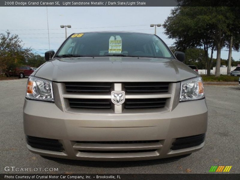 Light Sandstone Metallic / Dark Slate/Light Shale 2008 Dodge Grand Caravan SE