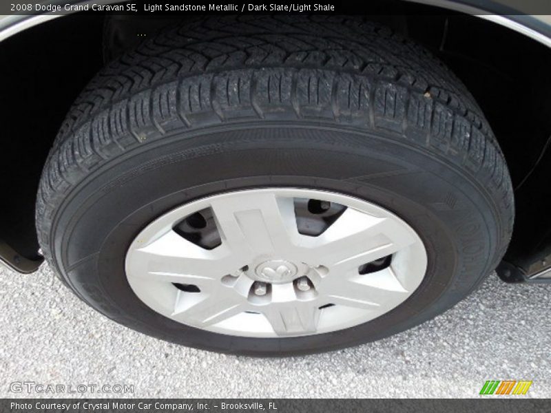 Light Sandstone Metallic / Dark Slate/Light Shale 2008 Dodge Grand Caravan SE
