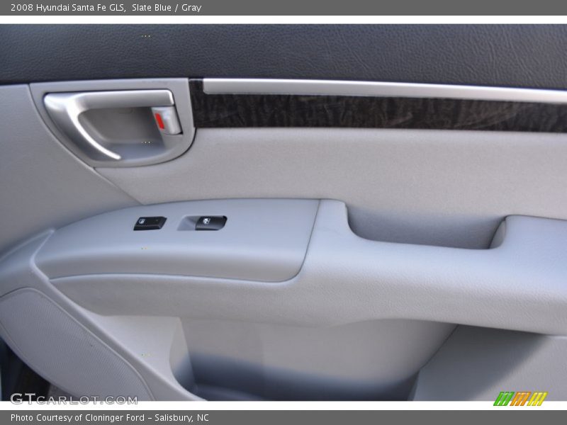 Slate Blue / Gray 2008 Hyundai Santa Fe GLS