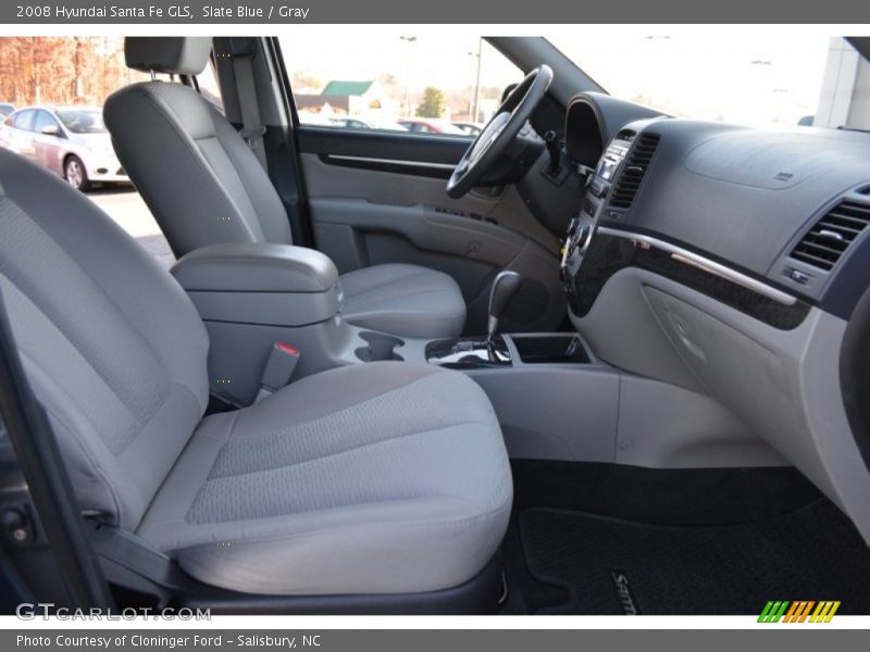 Slate Blue / Gray 2008 Hyundai Santa Fe GLS