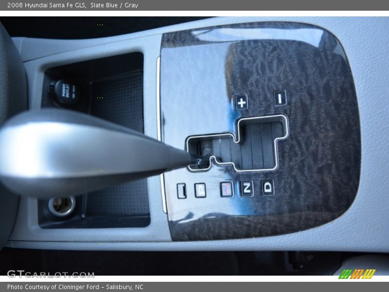 Slate Blue / Gray 2008 Hyundai Santa Fe GLS