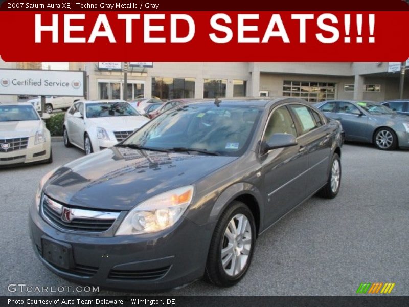 Techno Gray Metallic / Gray 2007 Saturn Aura XE