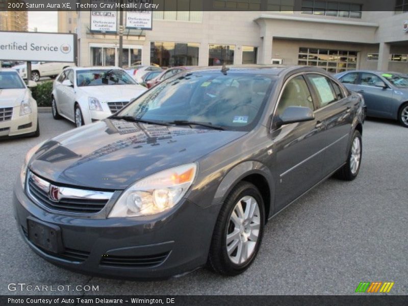 Techno Gray Metallic / Gray 2007 Saturn Aura XE